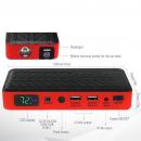 Acumulator extern pornire auto / Jump Starter, 12 V, curent pornire 300 A/5 sec., 5V/2.1A, 16V/19V/3.5A, curent maxim 1000 A, capacitate 18000 mAH, lanterna 