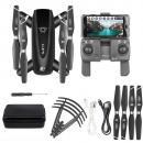 Drona CSJ S167 GPS 4K 5G, brate pliabile, wifi, buton de Return To Home, camera 1080P HD cu transmisie live pe telefon, capacitate baterie: 7.4V 1300 mAh, autonomie zbor ~ 20 de minute