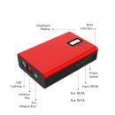 Acumulator extern pornire auto / Jump Starter 12 V cu compresor 2V/120W, curent de pornire 700 A, curent maxim 1400 A, capacitate 18000 mAH, lanterna 