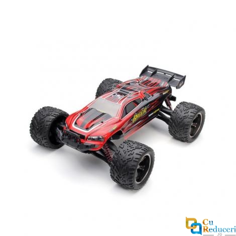 Masina cu telecomanda JJRC 9116 rosie, 2WD, 1:12, viteza maxima 38+ km/h, distanta de control 60 m, acumulator 7.6V 700 mAh Li-Ion, autonomie 10 min