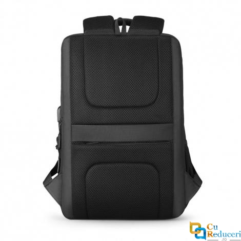 Rucsac/Ghiozdan Mark Ryden pentru laptop 15.6, capacitate  21-28L, port USB, full impermeabil, sistem antifurt, unisex, spatios, calatorie sau servici, negru