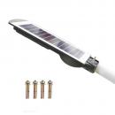 Lampa solara stradala 120W, 200 Led-uri SMD, panou solar incorporat, acumulator, senzor de miscare si lumina, telecomanda cu functii multiple, brat de montare inclus, baterii telecomanda incluse