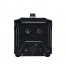 Generator portabil compatibil cu panou solar, putere 500W, capacitatea bateriei 3.2V 144Ah 460Wh, DC12V AC 220-204V, 3 moduri incarcare, iesire USB: 5V x 4, 11 mufe de iesire, negru  
