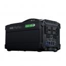 Generator portabil compatibil cu panou solar, putere 500W, capacitatea bateriei 3.2V 144Ah 460Wh, DC12V AC 220-204V, 3 moduri incarcare, iesire USB: 5V x 4, 11 mufe de iesire, negru  