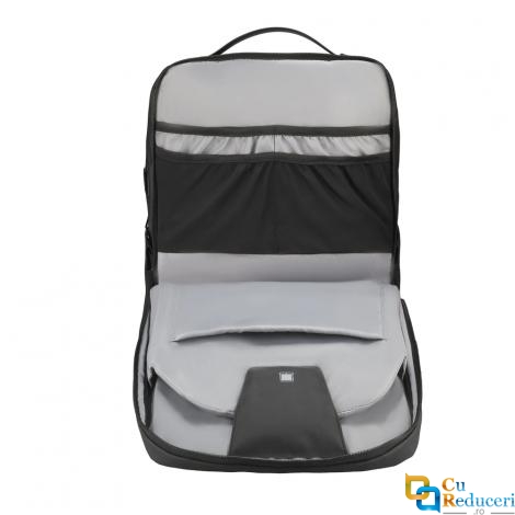 Ghiozdan Mark Ryden compatibil cu laptop 15.6 inch si tableta 11 inch, port USB, full impermeabil, 3 modalitati de purtare, ortopedic, 24L, buzunar antifurt, spatios, rezistent la uzura, negru 