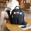 Rucsac/Ghiozdan, multifunctional pentru mamici, 3 modalitati de purtare, 12 buzunare, spatios, atasabil la carucior, saltea pliabila, buzunare termoizolante, buzunar detasabil pentru biberon/suzeta/chei, negru