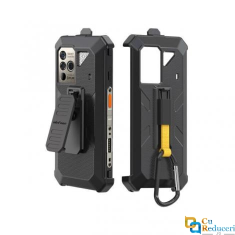 Carcasa de protectie multifunctionala pentru telefon Ulefone Power Armor 18/18T/19, neagra