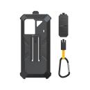 Carcasa de protectie multifunctionala pentru telefon Ulefone Power Armor 18/18T/19, neagra