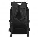 Rucsac pentru laptop 15.6 inch, OZUKO, 26L, material oxford impermeabil, structura multi-divizata, 46 x 18 x 32 cm, negru