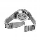 Ceas barbatesc Forsining silver, Skeleton, Moon Phase(arata noapte/zi), mecanism automatic, curea din otel inoxidabil, stil Fashion, tourbillon