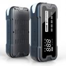 Acumulator extern pornire auto / Jump Starter 12 V cu compresor de 4.35 bari, curent de pornire 2000 A, curent maxim 4000 A, capacitate baterie 24000 mAh, lanterna 