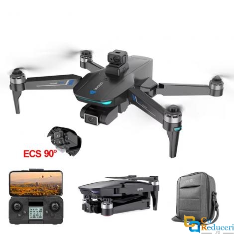 Drona CSJ S189 MAX 4K 5G GPS, cu obiectiv pentru evitarea obstacolelor, brate pliabile, wifi 5G, buton de Return To Home, camera 4K HD cu transmisie live pe telefon, capacitate baterie 7.4V 3500 mAh, autonomie zbor ~ 25 de minute