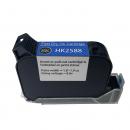 Cartus inkjet pentru imprimanta de mana portabila tip pistol, cu uscare rapida, negru lucios, potrivit pentru suprafete multiple, pentru coduri de bara, logo, date expirare, dimensiune imprimare 1-12.7mm