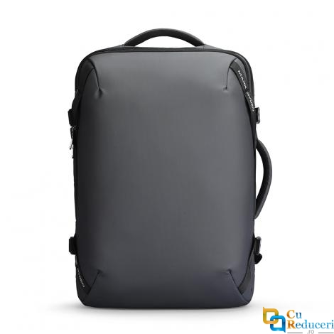 Rucsac/Ghiozdan multifunctional, Mark Ryden, spate orthopedic, compatibil cu laptop 17.3 inch si tableta 12.9 inch, extensibil 29L-43L, port USB si micro USB, full impermeabil, sistem antifurt, negru