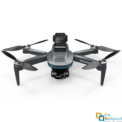 Drona L200 PRO MAX GPS cu obiectiv de evitare a obstacolelor, brate pliabile, buton de Return To Home, camera 4K ESC HD, capacitate baterie: 7.4V 1600 mAh, autonomie zbor 25 de minute