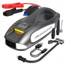 Redresor pornire auto/Jump Starter 12 V cu compresor de 4.35 BAR/150 PSI, curent de pornire 3000 A, curent maxim 6000 A, capacitate baterie 27000 mAh, lanterna 